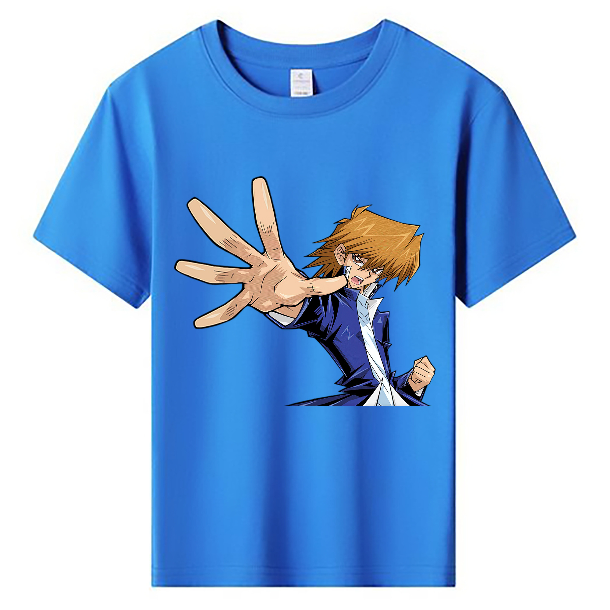 （画像用） 遊☆戯☆王 Yu-Gi-Oh! 綿100％キッズTシャツ（フロントプリント）